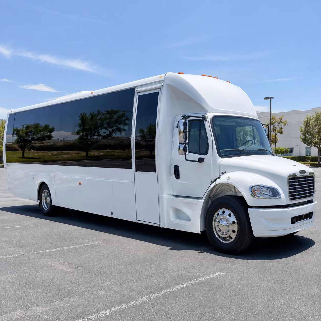 Interior of a party bus rental serving Meriden