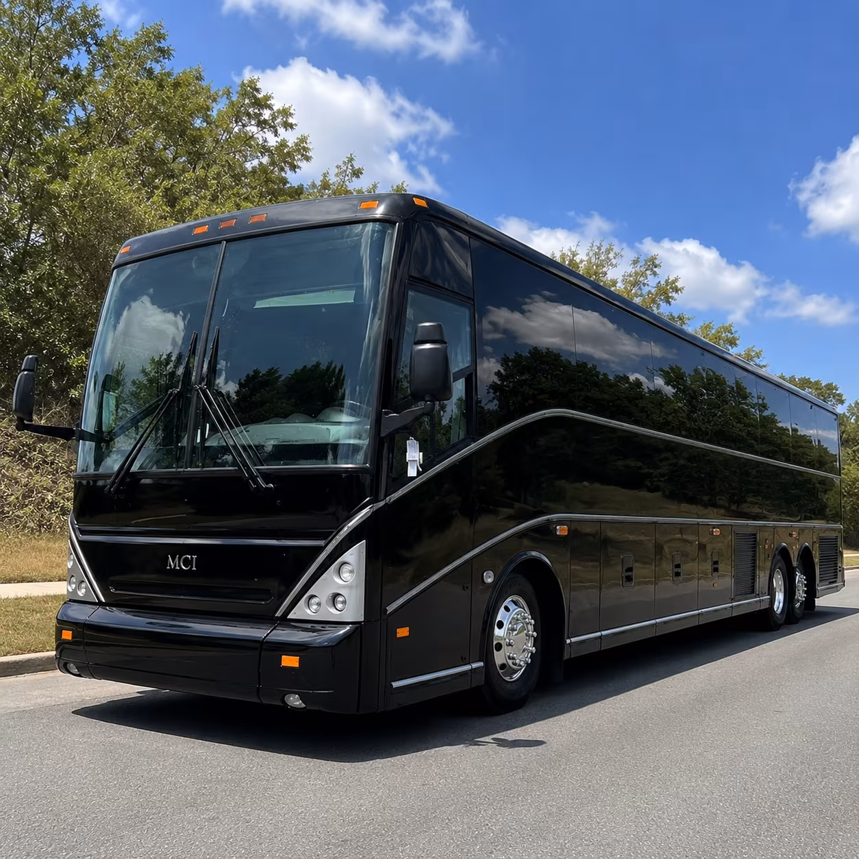 Meriden Airport Shuttle & Transportation party bus exterior