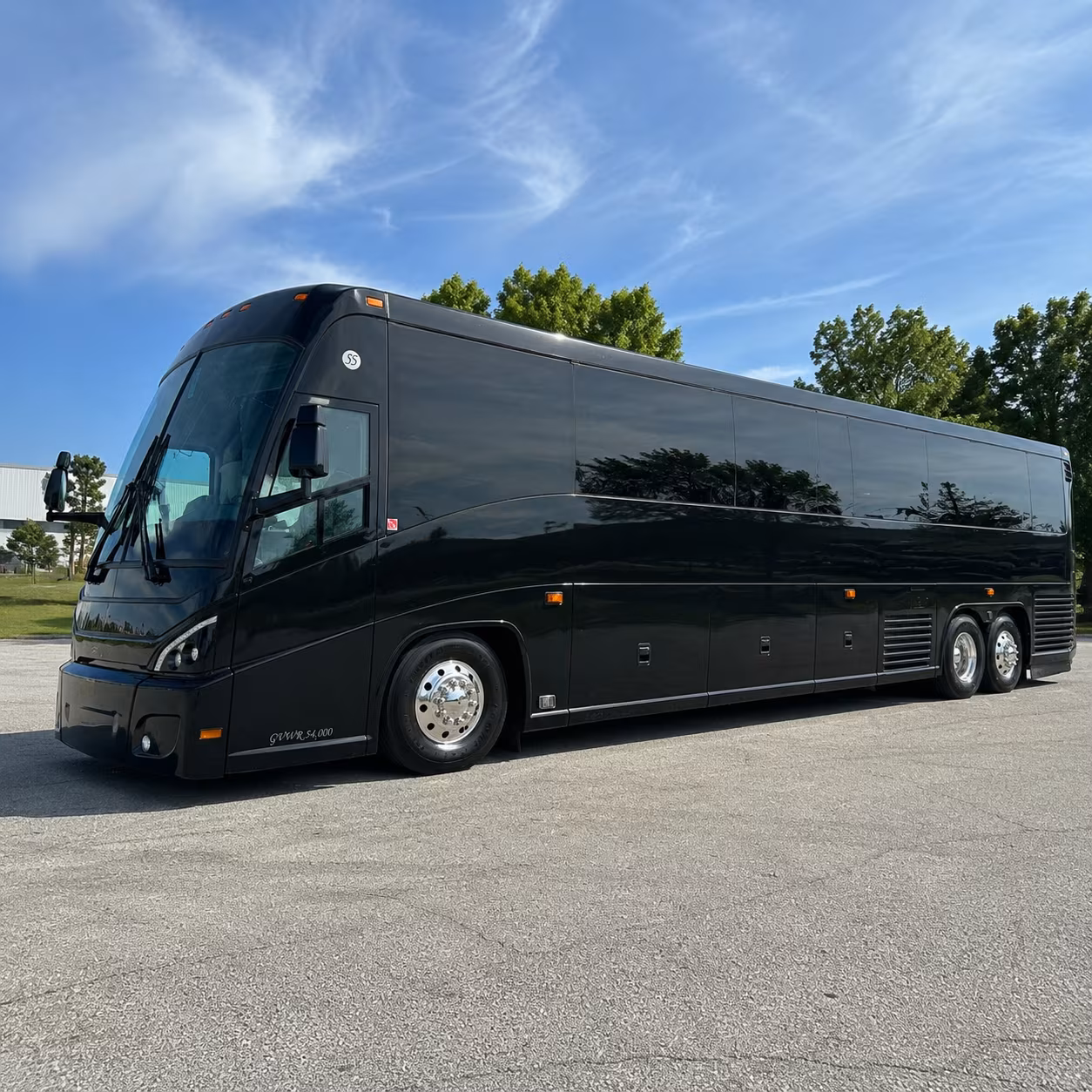 Meriden Corporate Transportation party bus interior