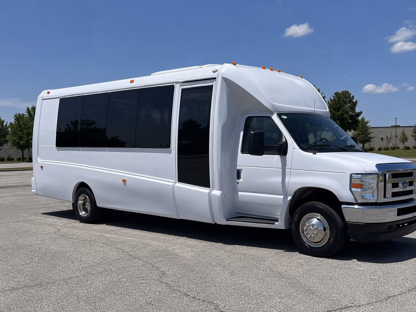 Meriden Private Event Transportation party bus interior