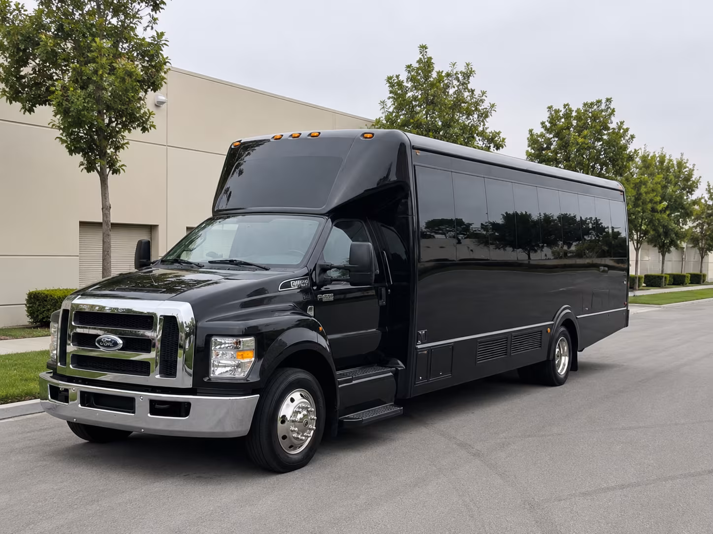Meriden Prom & Homecoming Transportation party bus interior