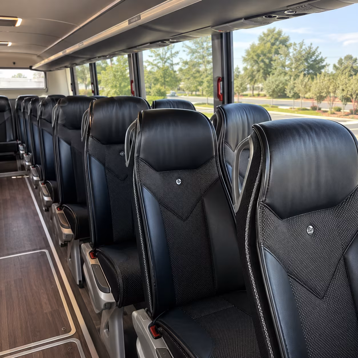 Meriden School Event Transportation onboard seating