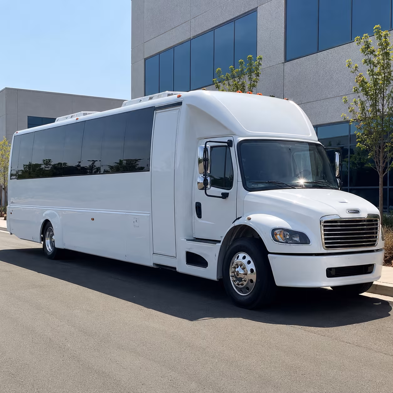 Meriden Sporting Event Transportation party bus interior